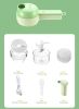 Electric Garlic Chopper Mini, Garlic Masher Crusher, Food Processor Small with Garlic Peeler And Spoon