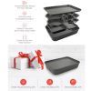 8 Piece Baking Pan Kitchen Set Carbon Steel Baking Pan Basic Baking Supplies