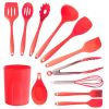 Cooking Baking 10 PCS Spatula Set High Heat Resistant Kitchen Utensil Set