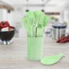 Cooking Baking 10 PCS Spatula Set High Heat Resistant Kitchen Utensil Set