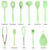 Cooking Baking 10 PCS Spatula Set High Heat Resistant Kitchen Utensil Set